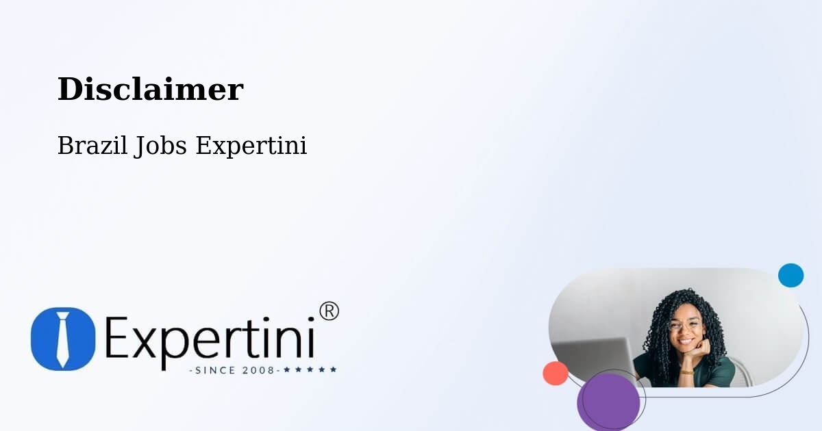 Disclaimer – Coroados - Brazil Jobs Expertini